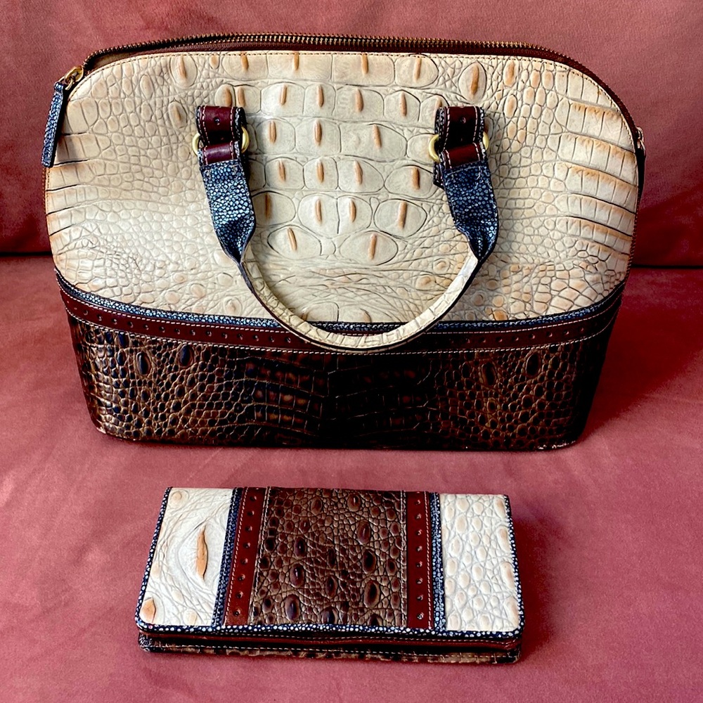 Brahmin purse and wallet